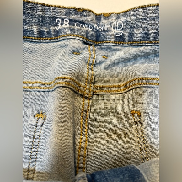 Crysp denim men’s distressed jeans with paint splatter size 38 - Picture 5 of 8